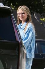 HEIDI KLUM After a Papmering Session in Beverly Hills 06/06/2023