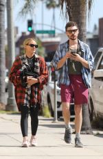 HILARY DUFF and Matthew Koma Out for Lunch in Los Angeles 06/08/2023