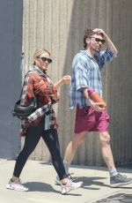 HILARY DUFF and Matthew Koma Out for Lunch in Los Angeles 06/08/2023