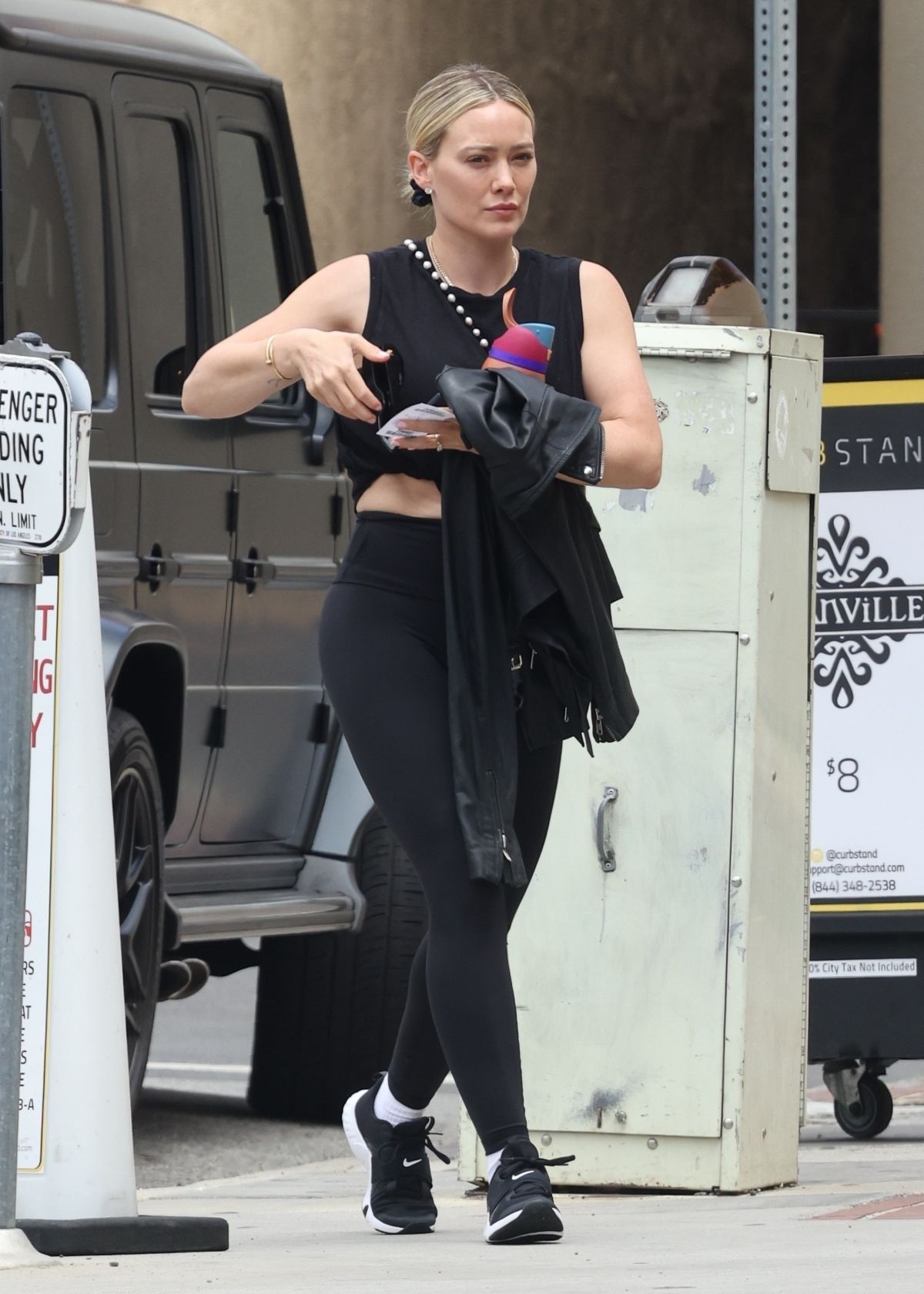 Hilary Duff goes to gym  Featureflash Photo Agency