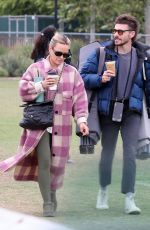 HILARY DUFF, Matthew Koma and Mike Comrie at Her Son Luca