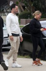 HILARY DUFF Meets up with Her Ex-husband Mike Comrie at Park in Los Angeles 06/09/2023