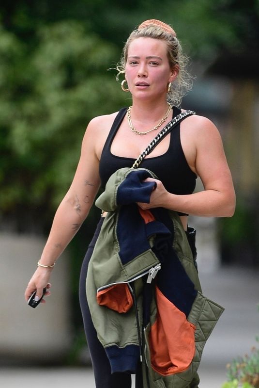 HILARY DUFF Out and About in Los Angeles 06/10/2023