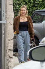 HILARY DUFF Out with her Dog in Studio City 06/01/2023