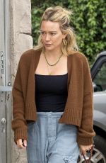 HILARY DUFF Out with her Dog in Studio City 06/01/2023