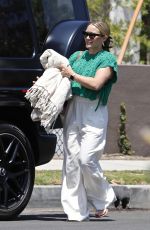 HILRY DUFF Taking Her Daughter to Soccer Practice in Sherman Oaks 06/23/2023