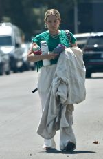 HILRY DUFF Taking Her Daughter to Soccer Practice in Sherman Oaks 06/23/2023