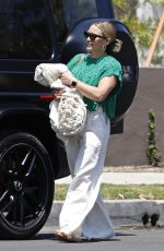 HILRY DUFF Taking Her Daughter to Soccer Practice in Sherman Oaks 06/23/2023