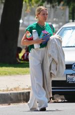 HILRY DUFF Taking Her Daughter to Soccer Practice in Sherman Oaks 06/23/2023