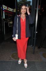 IMOGEN THOMAS Arrives at Indiana Jones and The Raiders of the Lost Ark Special Screening in London 05/31/2023