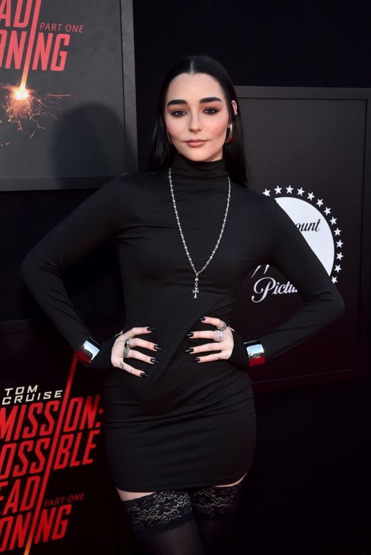 INDIANA MASSARA at Mission Impossible: Dead Reckoning, Part One Young Hollywood Screening in Los Angeles 06/26/2023