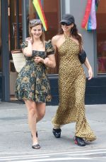 IRINA SHAYK Out for Ice Cream Cone in New York 06/17/2023