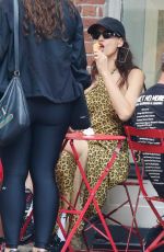 IRINA SHAYK Out for Ice Cream Cone in New York 06/17/2023