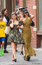 IRINA SHAYK Out for Lunch with Friends in New York 06/17/2023