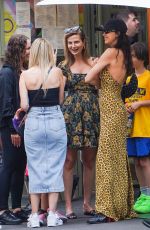 IRINA SHAYK Out for Lunch with Friends in New York 06/17/2023