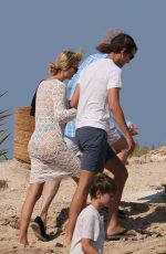 IVANKA TRUMP and Jared Kushner on Vacation in Es Calo in Formentera 06/25/2023