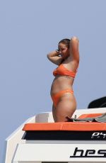 JACQUELINE JOSSA in Bikini at a Yacht in Formentera 06/16/2023