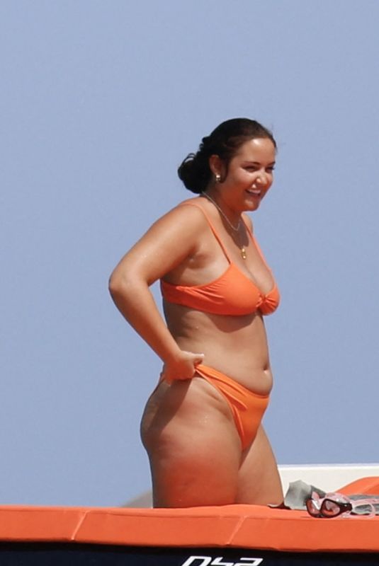 JACQUELINE JOSSA in Bikini at a Yacht in Formentera 06/16/2023