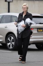 JANE LYNCH Leaves Dry Cleaner in Montecito 06/09/2023
