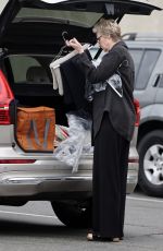 JANE LYNCH Leaves Dry Cleaner in Montecito 06/09/2023