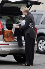 JANE LYNCH Leaves Dry Cleaner in Montecito 06/09/2023