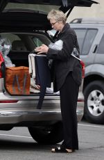 JANE LYNCH Leaves Dry Cleaner in Montecito 06/09/2023