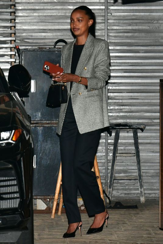 JASMINE TOOKES Leaves Nobu in Malibu 06/12/2023