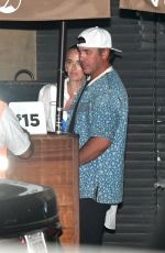 JENA SIMS Grabs Sushi at Nobu in Malibu 06/16/2023