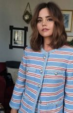 JENNA COLEMAN at Veronica Beard Summer Party at Serpentine Gallery in London 06/20/2023