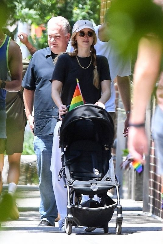 JENNIFER LAWRENCE at LGBT Pride March in New York 06/25/2023