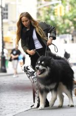 JENNIFER LAWRENCE on the Set of Dior Commercial in New York 06/28/2023