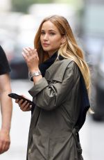 JENNIFER LAWRENCE on the Set of Dior Commercial in New York 06/28/2023