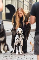 JENNIFER LAWRENCE on the Set of Dior Commercial in New York 06/28/2023