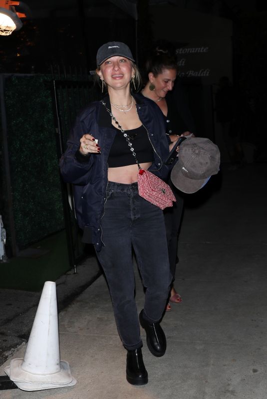 JENNIFER MEYER Leaves Giorgio Baldi in Santa Monica 06/01/2023