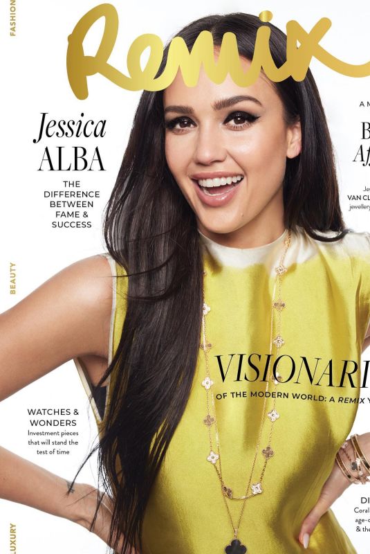 JESSICA ALBA for Remix Magazine, June 2023
