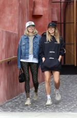 JESSICA HART Out for Lunch with a Friend at Great White in West Hollywood 06/13/2023
