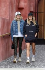 JESSICA HART Out for Lunch with a Friend at Great White in West Hollywood 06/13/2023