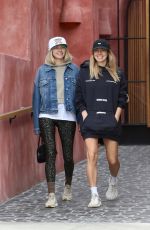 JESSICA HART Out for Lunch with a Friend at Great White in West Hollywood 06/13/2023