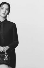 JISOO for Dior Lady 95.22 Bag Campaign 2023