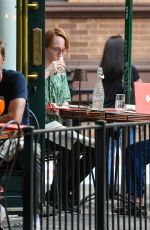 JODIE FOSTER Out with Her Son Kit in New York 06/18/2023