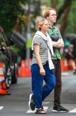 JODIE FOSTER Out with Her Son Kit in New York 06/18/2023