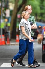 JODIE FOSTER Out with Her Son Kit in New York 06/18/2023