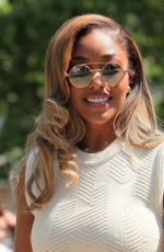 JORDYN WOODS Arrives at Hermes SS24 Men