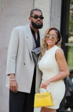 JORDYN WOODS Arrives at Hermes SS24 Men