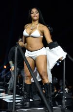 JOSELINE HERNANDEZ Performs at Floyd Mayweather vs John Gotti III fight at The FLA Live Arena in Sunrise 06/11/2023
