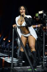 JOSELINE HERNANDEZ Performs at Floyd Mayweather vs John Gotti III fight at The FLA Live Arena in Sunrise 06/11/2023
