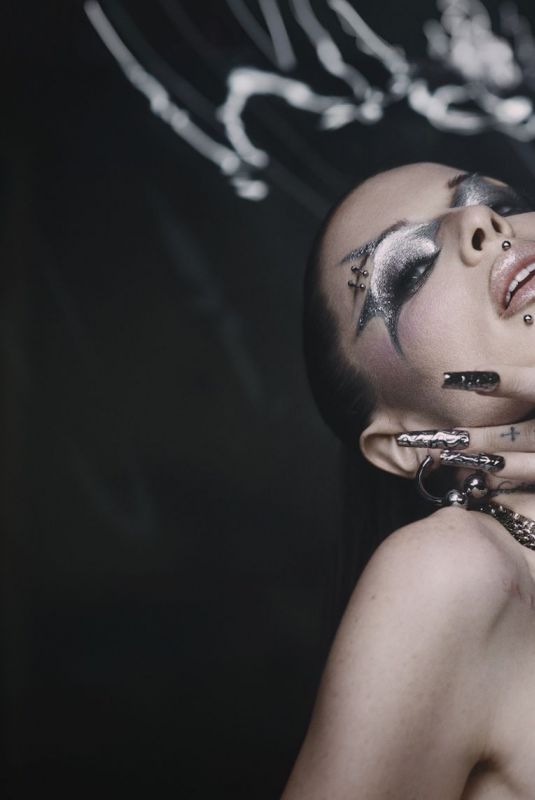 JULIA FOX for Isamaya Beauty Industrial 2 Campaign, June 2023