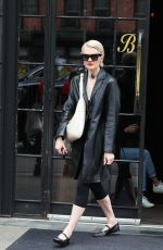 JULIA GARNER Leaves Her Hotel in New York 06/09/2023
