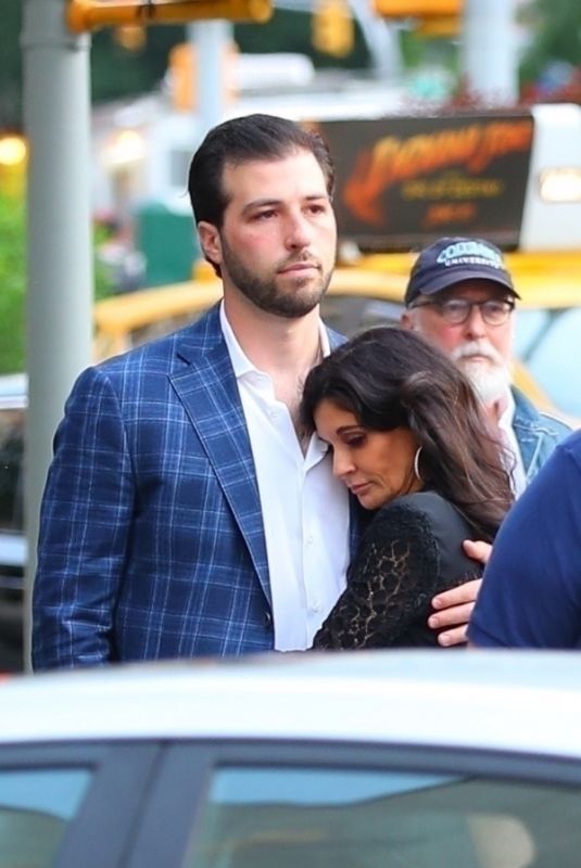 JULIA HAART and Deuce Schwartz at Cafe Fiorello in New York 06/20/2023