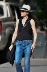 JULIANNA MARGUILES Heading to a Nail Spa in New York 06/18/2023